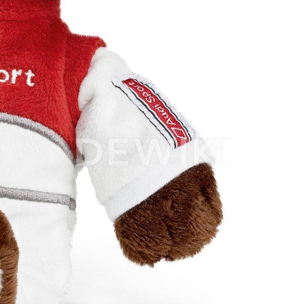 Плюшевый медведь-автогонщик Audi Sport Motorsport