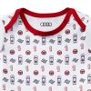 Детское боди Audi Sport, White / Red