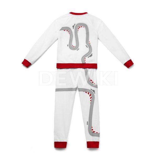 Детская пижама Audi Sport, White / Red