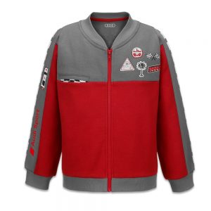 Детская куртка Audi Sport, Grey / Red