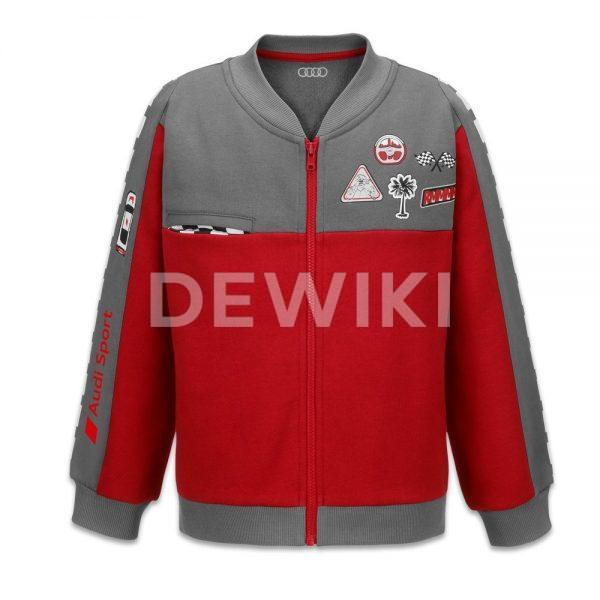Детская куртка Audi Sport, Grey / Red Детская куртка Audi Sport, Grey / Red