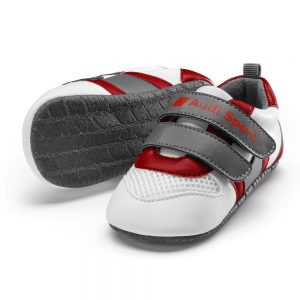 Детская обувь Audi Sport, белый/серый/красный