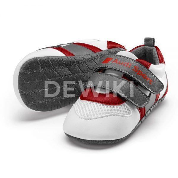 Детская обувь Audi Sport, белый/серый/красный Детская обувь Audi Sport, белый/серый/красный