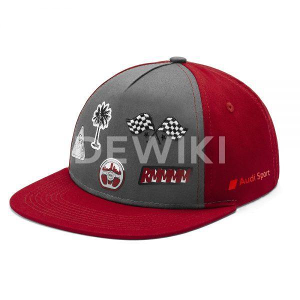 Детская бейсболка Audi Sport, Infants, Grey/Red Детская бейсболка Audi Sport, Infants, Grey/Red