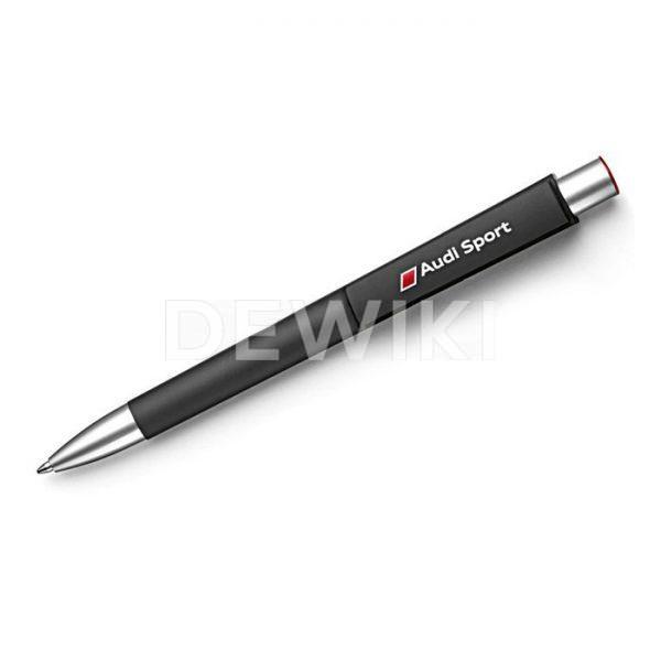 Пластиковая шариковая ручка Audi Sport, черная