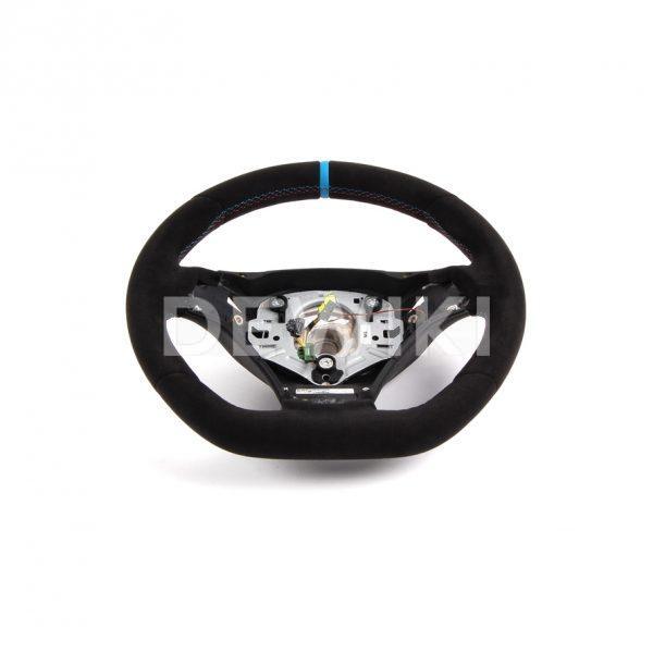 Спортивное рулевое колесо BMW M Performance M3 и M1 Coupe, Алькантара Спортивное рулевое колесо BMW M Performance M3 и M1 Coupe, Алькантара