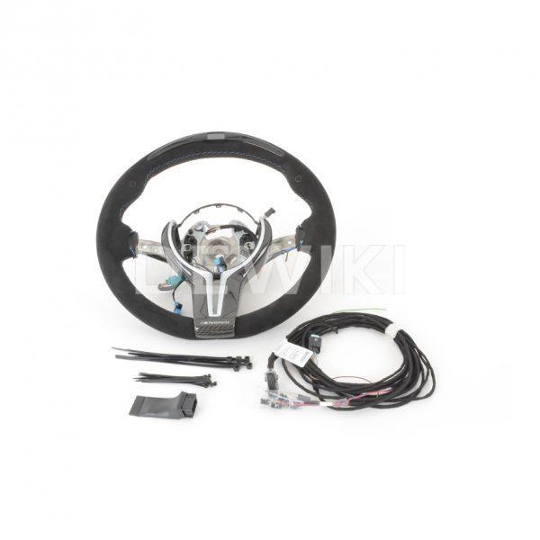 Спортивное рулевое колесо BMW M Performance Steering Wheel Race-Display F80/F82/F83 M3 и M4 Спортивное рулевое колесо BMW M Performance Steering Wheel Race-Display F80/F82/F83 M3 и M4