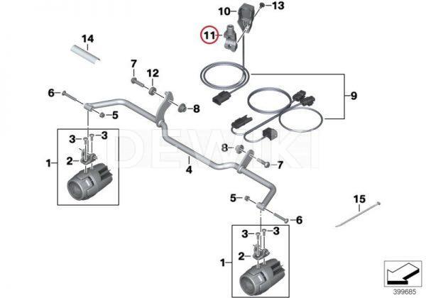 Клемма кабеля BMW K 1600 GT / GTL / Bagger / R 1200 RS / RT 2013-2019 год