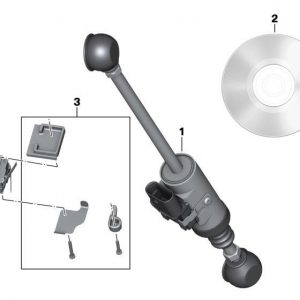 Рычаг с промежуточной пластиной ассистента переключения передач Pro BMW S 1000 RR 2013-2018 год Рычаг с промежуточной пластиной ассистента переключения передач Pro BMW S 1000 RR 2013-2018 год