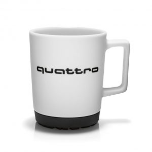 Фарфоровая кружка Audi quattro, White Фарфоровая кружка Audi quattro, White