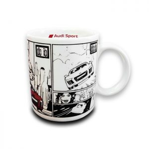 Фарфоровая кружка Audi Sport, R8 Comic Series
