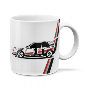 Фарфоровая кружка Audi Heritage, white Фарфоровая кружка Audi Heritage, white