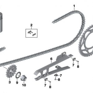 Звезда Z=45 BMW S 1000 R / RR / XR / HP4 2012-2019 год Звезда Z=45 BMW S 1000 R / RR / XR / HP4 2012-2019 год