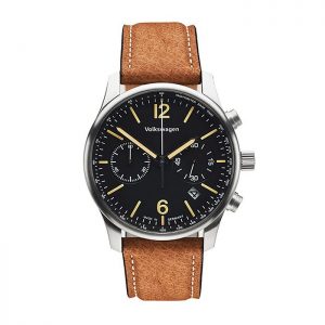 Мужской хронограф Volkswagen, Black / Brown Мужской хронограф Volkswagen, Black / Brown