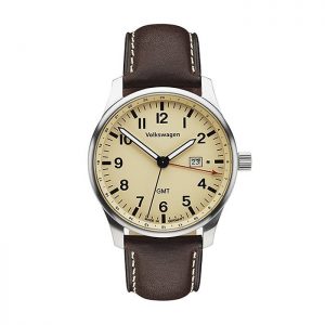 Мужские наручные часы Volkswagen, Mocca-Brown / Cream
