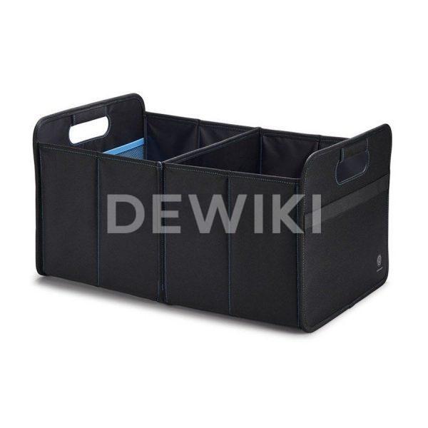 Складывающийся контейнер в багажник Volkswagen Logo, черный Складывающийся контейнер в багажник Volkswagen Logo, черный