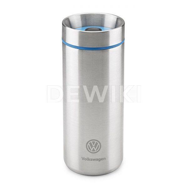 Термокружка Volkswagen, Silver / Blue