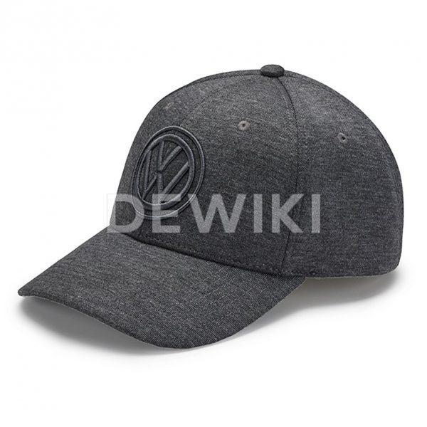 Бейсболка Volkswagen Logo, Grey Melange Бейсболка Volkswagen Logo, Grey Melange