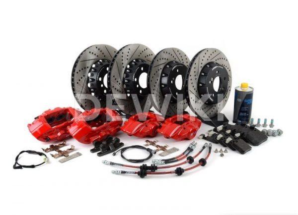 Комплект для дооборудования спортивными тормозами BMW M Performance BMW X5 G05/X6 G06, красный Комплект для дооборудования спортивными тормозами BMW M Performance BMW X5 G05/X6 G06, красный