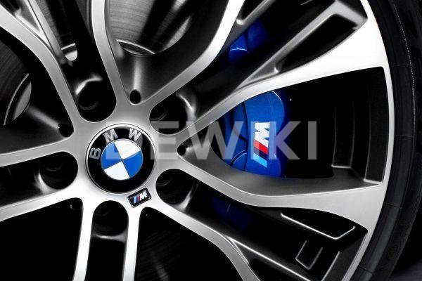 Комплект для дооборудования спортивными тормозами BMW M Performance F15/F16 X5 и X6, синий