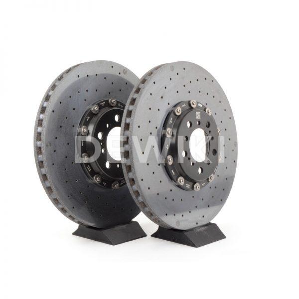 Комплект для дооборудования спортивными корамическими тормозами BMW M Performance M3 и M4 F80/F82, золотой Комплект для дооборудования спортивными корамическими тормозами BMW M Performance M3 и M4 F80/F82, золотой