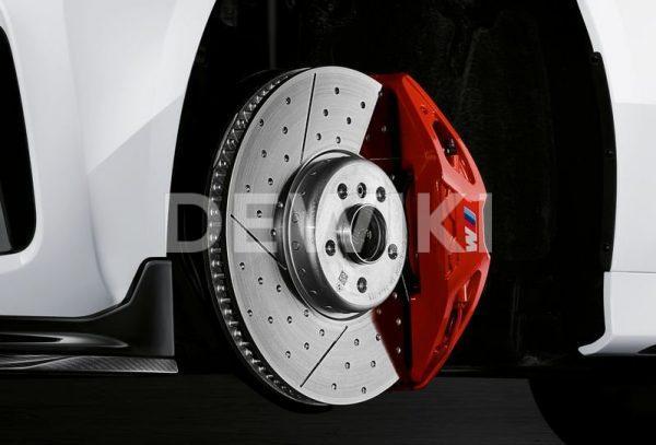 Комплект для дооборудования спортивными тормозами BMW M Performance G20 , красный Комплект для дооборудования спортивными тормозами BMW M Performance G20 , красный