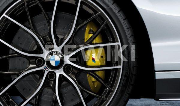 Комплект для дооборудования спортивными тормозами BMW M Performance F20/F22/F30/F32, желтый