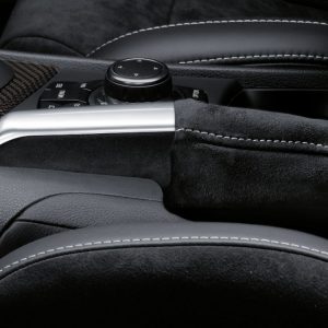 Ручка рычага стояночного тормоза с чехлом из алькантары BMW M Performance 3 серия, E-кузов