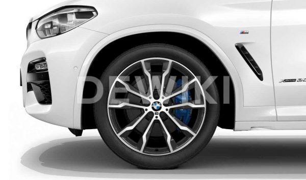 Зимнее колесо R20 BMW G01/G02, DOUBLE SPOKE 699M, Pirelli Scorpion Ice+Snow