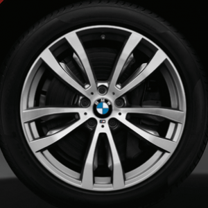 Комплект летних колес в сборе R20 BMW F15/F16 Double Spoke 469 M, Dunlop SP Sport Maxx GT ROF, без RDC, Runflat