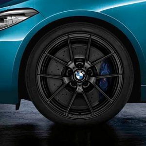 Комплект летних колес в сборе R19/20 BMW M2 F87 Y-Spoke 763 М Performance Black Matt, Michelin Pilot Sport Cup 2
