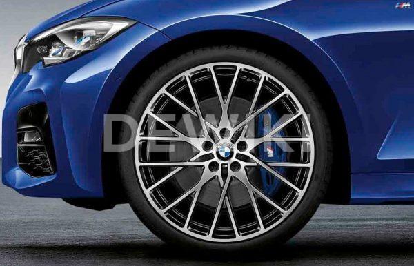 Комплект летних колес в сборе R20 BMW G20 Cross Spoke 794M Performance Bicolor, Pirelli P Zero,RDC, Runflat
