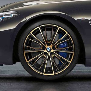 Комплект летних колес в сборе R20 BMW G14/G15/G30/G31 Multi Spoke 732 M Performance Gold, Pirelli P Zero MOE RSC, RunFlat Комплект летних колес в сборе R20 BMW G14/G15/G30/G31 Multi Spoke 732 M Performance Gold, Pirelli P Zero MOE RSC, RunFlat