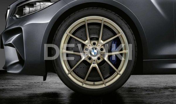 Комплект летних колес в сборе R20 BMW G14/G15/G30/G31 Y-Spoke 763 M Performance Gold, Michelin Pilot Super Sport