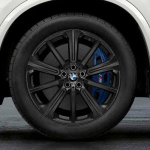 Комплект летних колес в сборе R20 BMW G05 Star Spoke 748 M Performance Black, Bridgestone Alenza 001 RFT, RunFlat