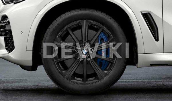 Комплект летних колес в сборе R20 BMW G05 Star Spoke 748 M Performance Black, Bridgestone Alenza 001 RFT, RunFlat