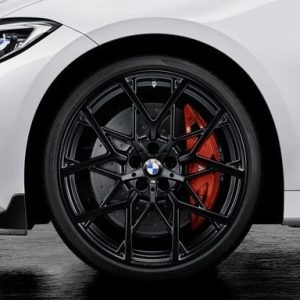 Комплект летних колес в сборе R20 BMW G20 Y-Spoke 795M Performance Black Matt, Pirelli P Zero, RDC, Runflat