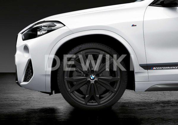 Комплект летних колес в сборе R20 BMW F48/F49/F39 Double Spoke 717 M Performance Black, Pirelli P Zero, RunFlat Комплект летних колес в сборе R20 BMW F48/F49/F39 Double Spoke 717 M Performance Black, Pirelli P Zero, RunFlat