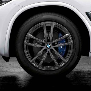 Зимнее колесо R19 BMW G01/G02, Double Spoke 698M , Bridgestone Blizzak LM001 RunFlat Зимнее колесо R19 BMW G01/G02, Double Spoke 698M , Bridgestone Blizzak LM001 RunFlat