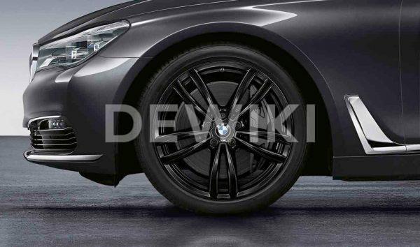 Зимнее колесо R19 BMW G32/G11/G12, Double Spoke 647M Black, Goodyear Ultra Grip 8 RunFlat Зимнее колесо R19 BMW G32/G11/G12, Double Spoke 647M Black, Goodyear Ultra Grip 8 RunFlat