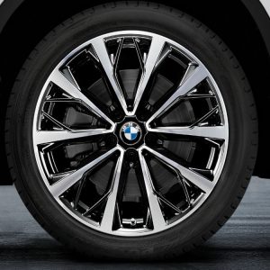 Комплект летних колес в сборе R19 BMW  F48/F49/F39 V-Spoke 573, Continental Premium Contact 6  SSR, RunFlat Комплект летних колес в сборе R19 BMW  F48/F49/F39 V-Spoke 573, Continental Premium Contact 6  SSR, RunFlat