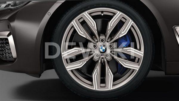 Комплект летних колес в сборе R20 BMW  G32/G11/G12 Double Spoke 760 M  ,  Pirelli P Zero  RSC, RunFlat