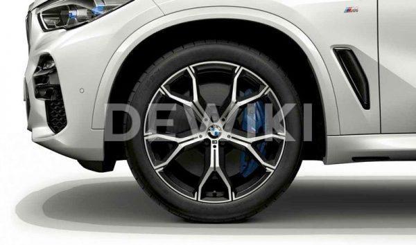 Комплект летних колес в сборе R21 BMW G05 Y-Spoke 741 M, Pirelli P Zero  RSC, RunFlat