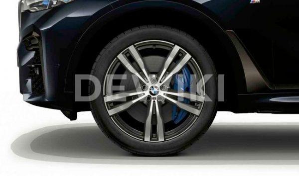 Зимнее колесо R21 BMW G07, Double Spoke 754M, Nokian Hakkapeliitta R3