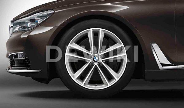 Диск литой R19 BMW G32/G11/G12, DOUBLE SPOKE 630 Silver, 8,5J x 19 ET25 Диск литой R19 BMW G32/G11/G12, DOUBLE SPOKE 630 Silver, 8,5J x 19 ET25