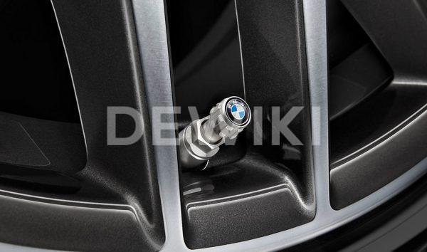 Комплект колпачков для колесных вентилей BMW Logo Комплект колпачков для колесных вентилей BMW Logo