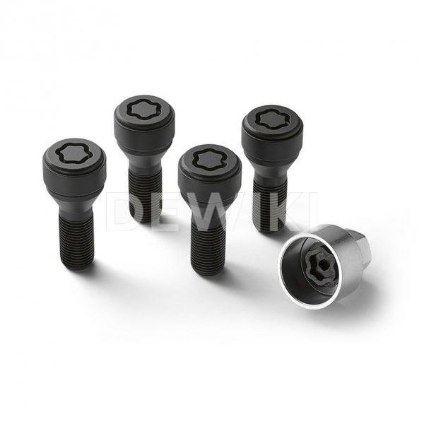 Колесные болты секретки BMW, M14x1,5, для E65 / E66 / E83 Колесные болты секретки BMW, M14x1,5, для E65 / E66 / E83