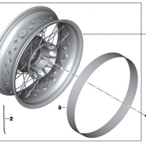 Колесный болт М10х53 для спицованных колес BMW R nineT / R 1200 R / GS / Adventure 2005-2019 год Колесный болт М10х53 для спицованных колес BMW R nineT / R 1200 R / GS / Adventure 2005-2019 год