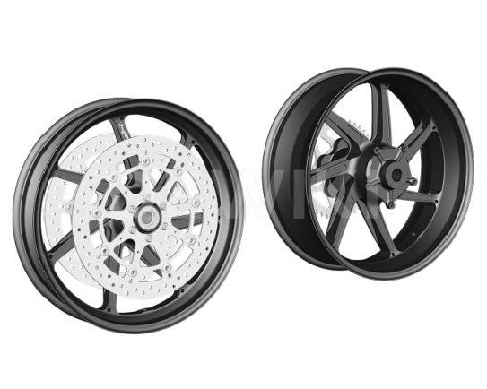 Кованое колесо HP BMW S 1000 R / RR / HP4 2009-2018 год, переднее Кованое колесо HP BMW S 1000 R / RR / HP4 2009-2018 год, переднее