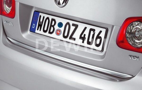 Накладка на крышку багажника Volkswagen Jetta 5, хромированная Накладка на крышку багажника Volkswagen Jetta 5, хромированная